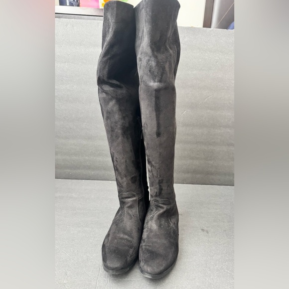 Black Micro Suede IMPO Over the Knee Boot- Size 7 - Picture 6 of 7